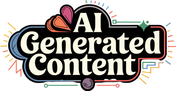 ai generated content logo